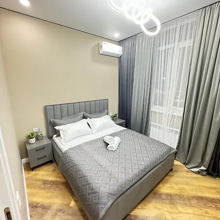 Vip Apartment In The City Center, Elite Area, Welcome Almaty Exterior photo